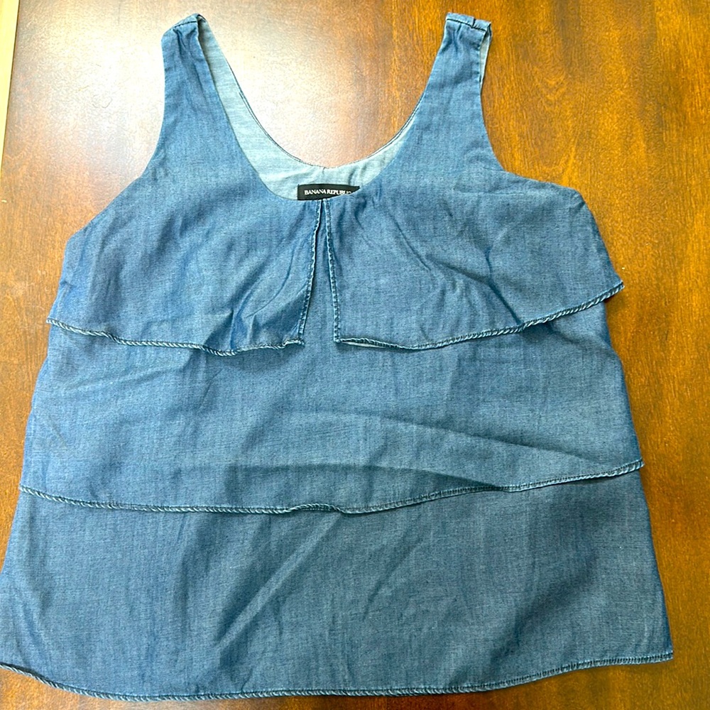 Denim top